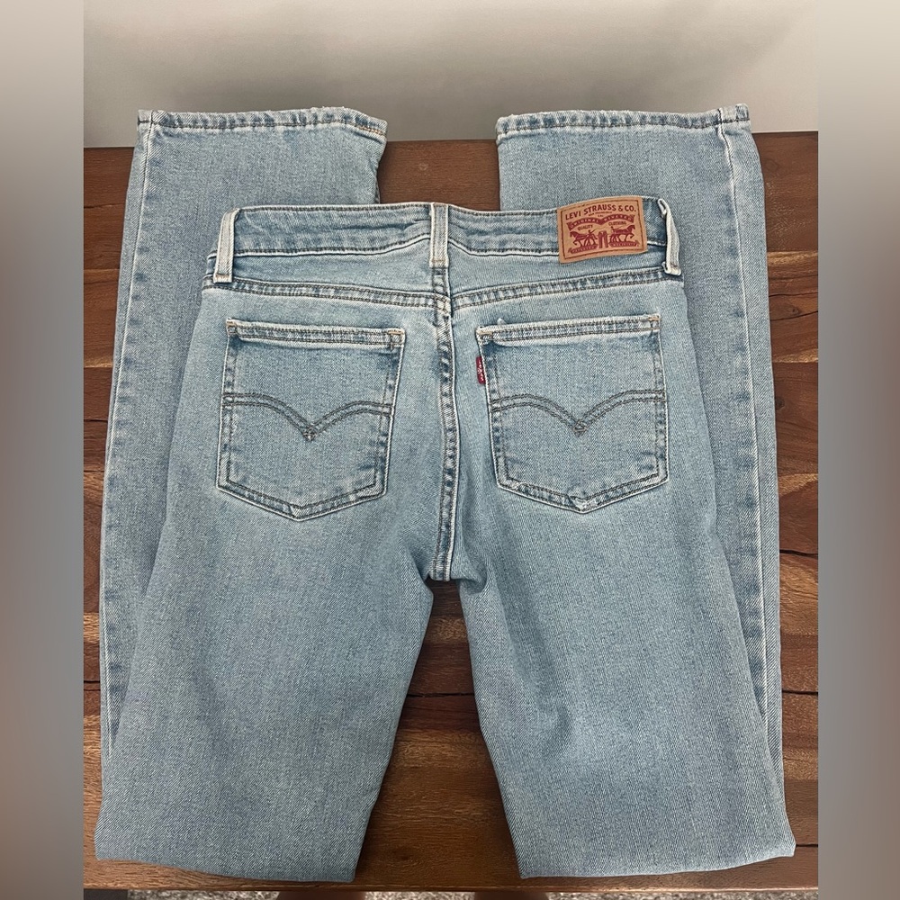 Levi's Sky Blue Denim Jeans - Picture 3 of 5